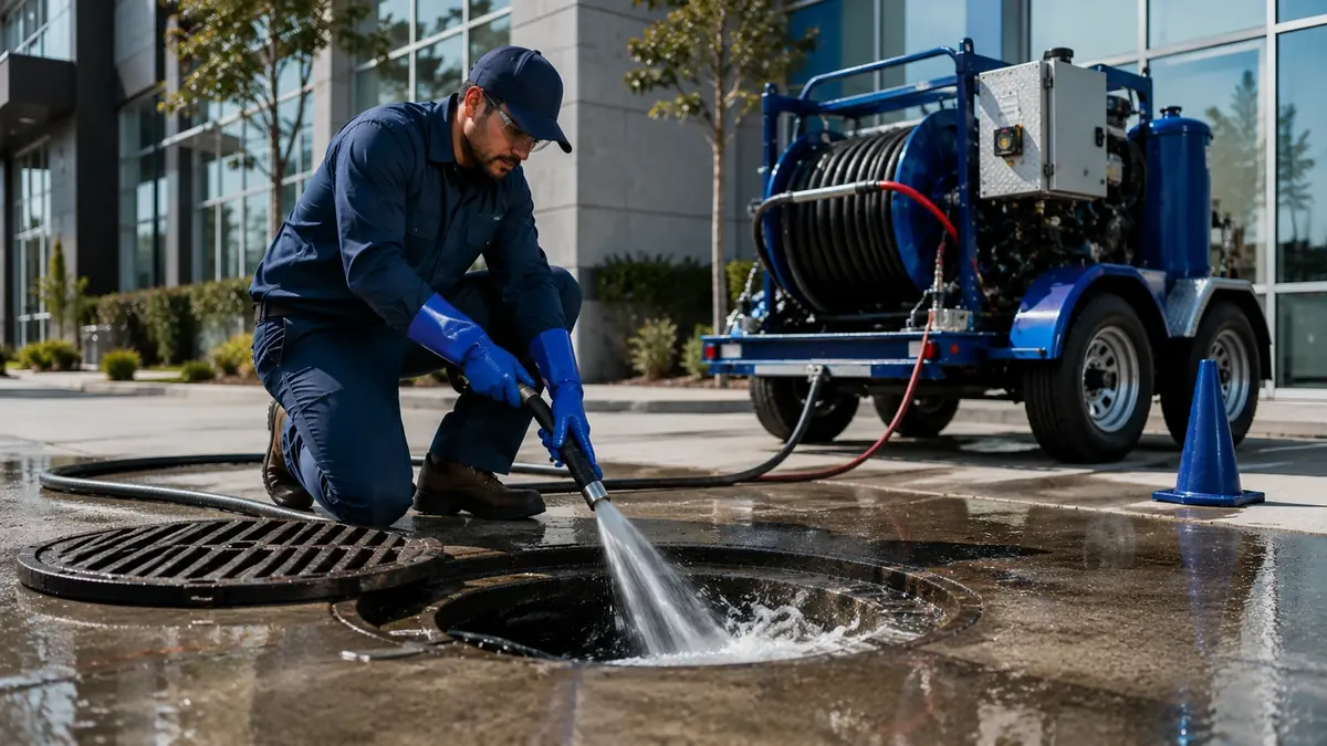 Commercial Hydro Jet Drain Cleaning in Pacific Grove