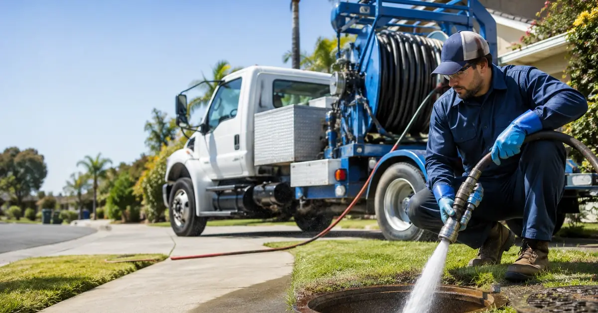 Hydro jet sewer cleaning Pacific Grove