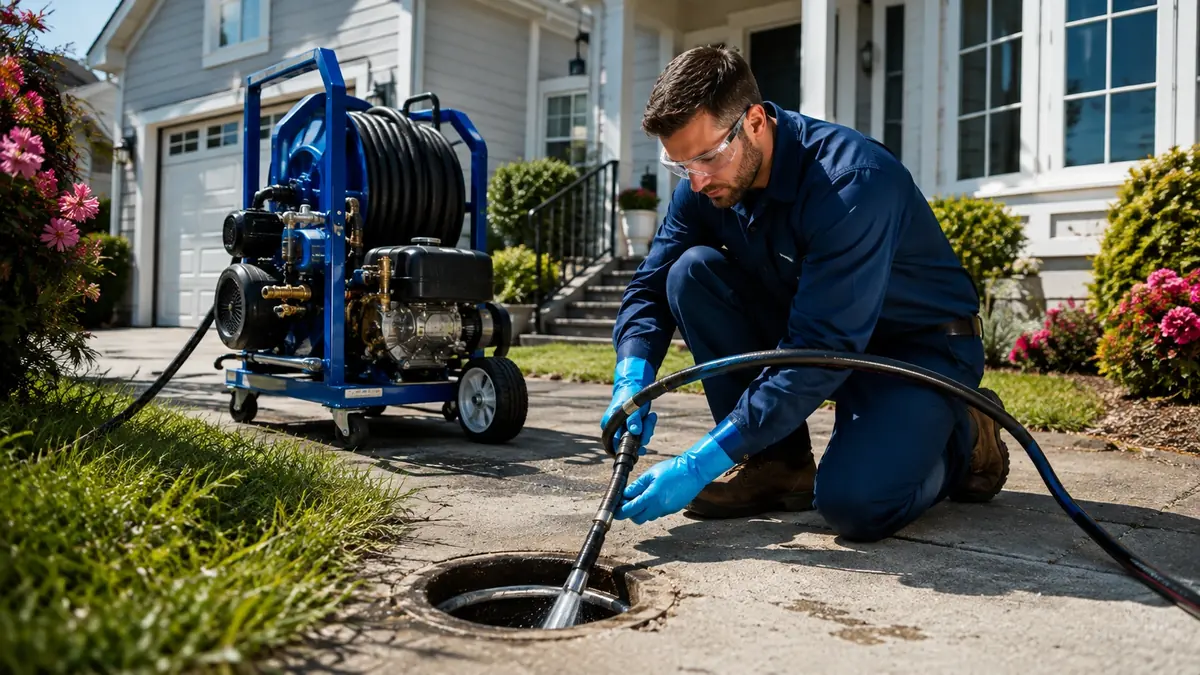 Residential Hydro Jet Drain Cleaning in Pacific Grove