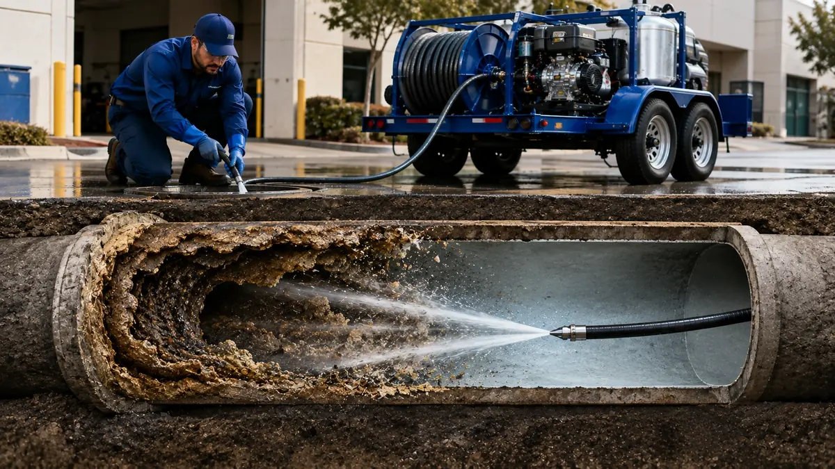 Sewer Pipe Descaling in Pacific Grove